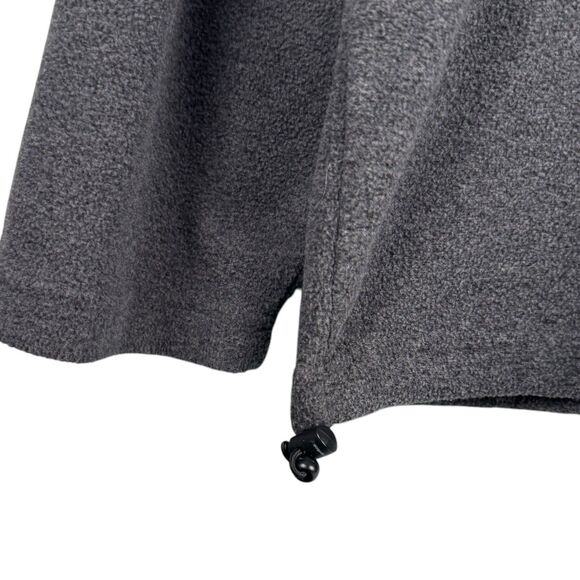 REEBOK Fleece 1/4 Zip Delta Canton Training Jacket GRAY 2XL 100 - Picture 5 of 12